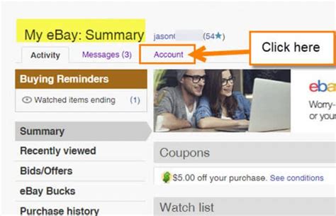 my ebay summary|go to my ebay summary.